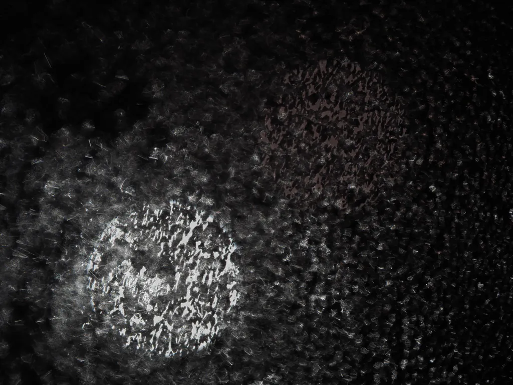 water droplets on a window at night