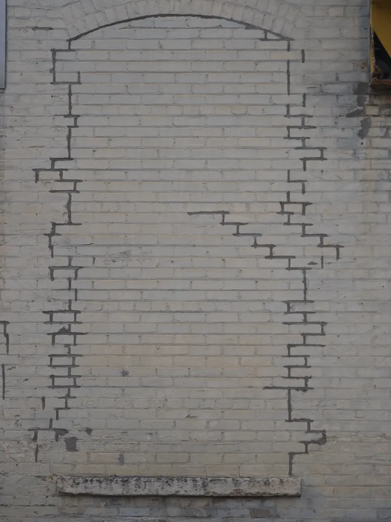a bricked over window