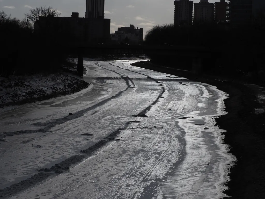 the remains of the river trail