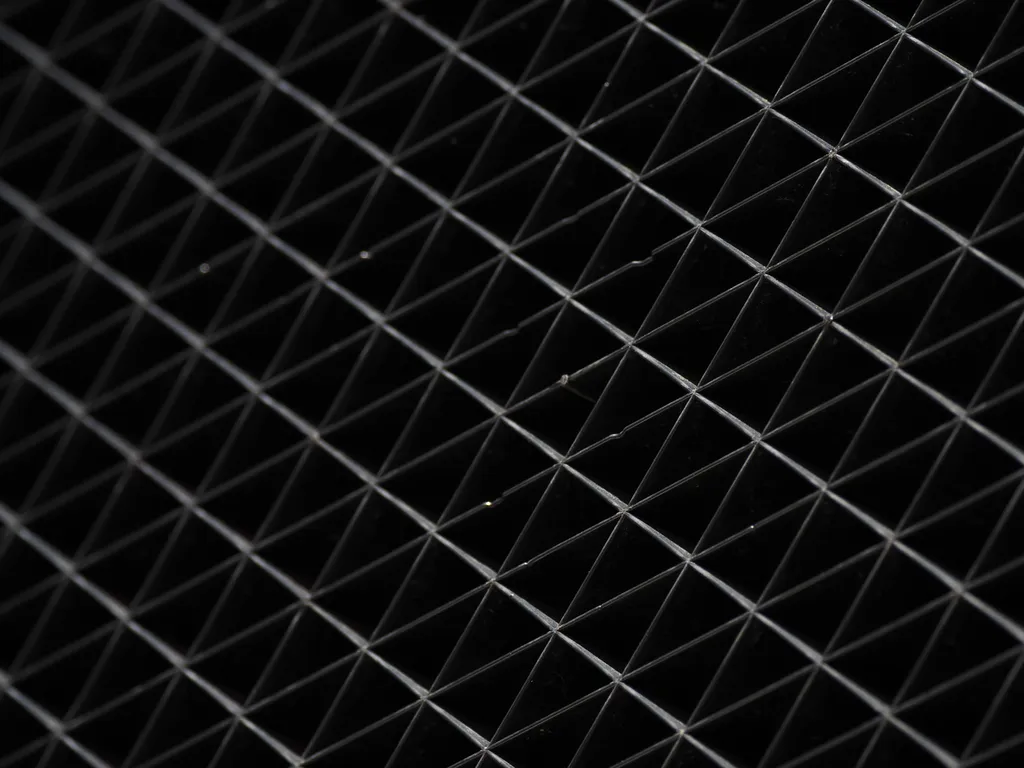 a walk light at an angle