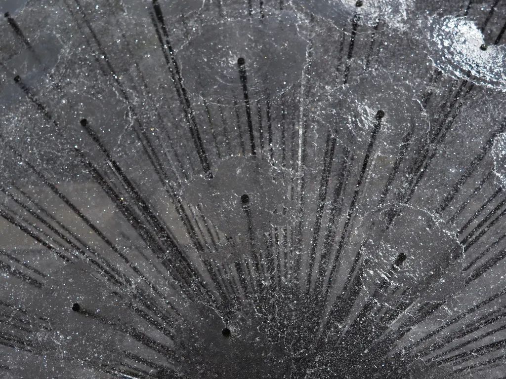 water spraying from a fountain