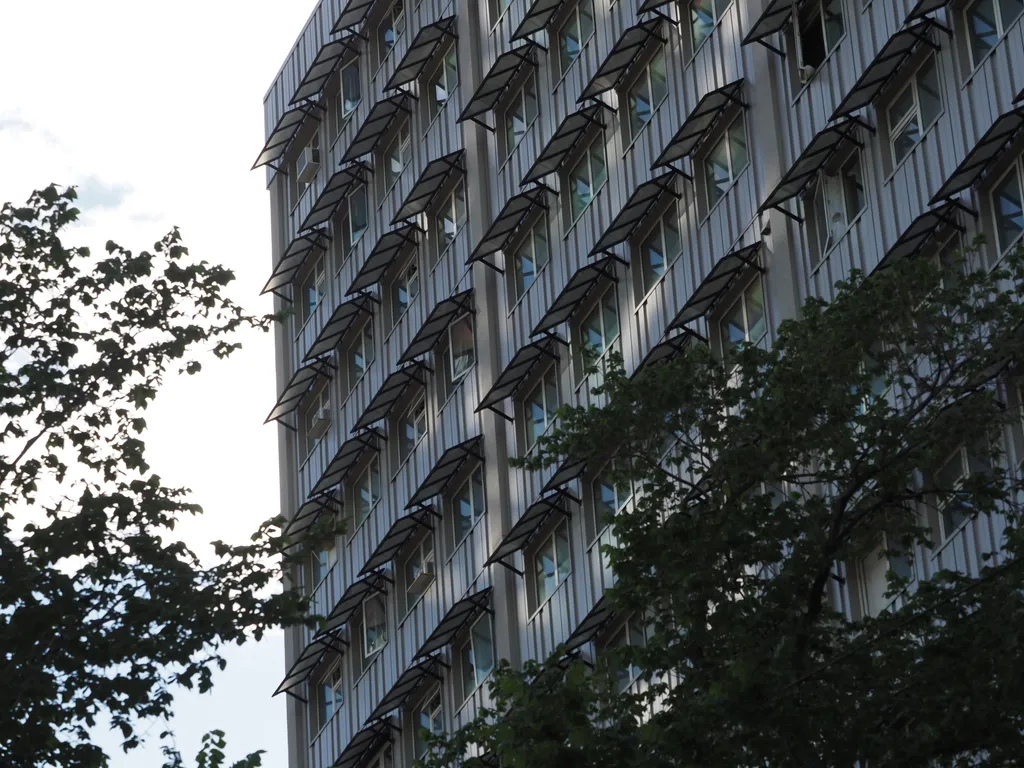 an apartment building